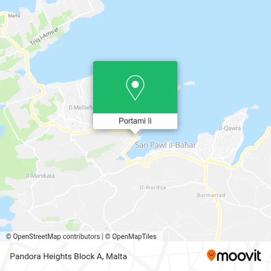 Mappa Pandora Heights Block A