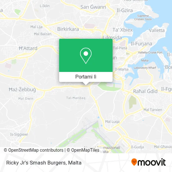 Mappa Ricky Jr's Smash Burgers