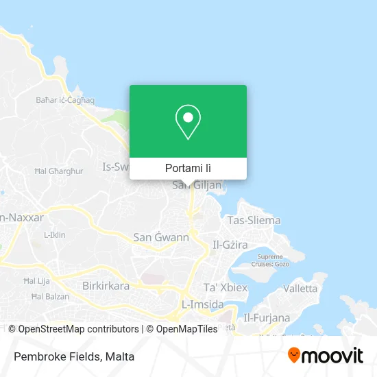 Mappa Pembroke Fields