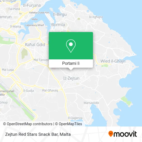 Mappa Zejtun Red Stars Snack Bar