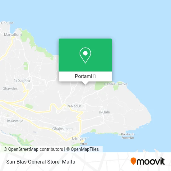Mappa San Blas General Store