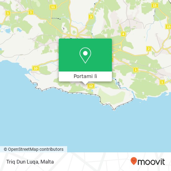 Mappa Triq Dun Luqa