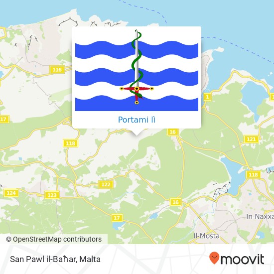 Mappa San Pawl il-Baħar