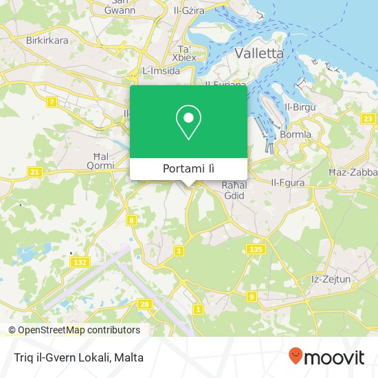 Mappa Triq il-Gvern Lokali