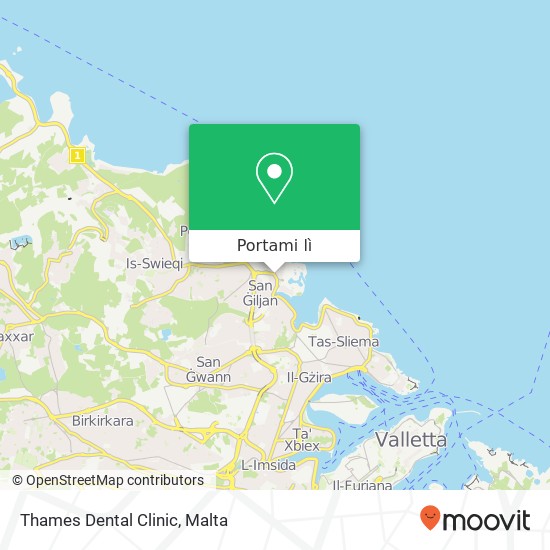 Mappa Thames Dental Clinic