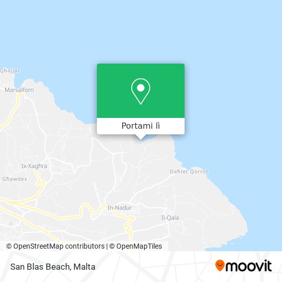 Mappa San Blas Beach