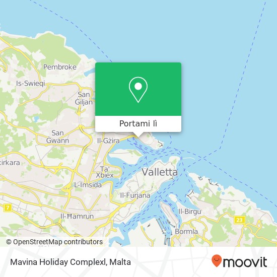 Mappa Mavina Holiday Complexl