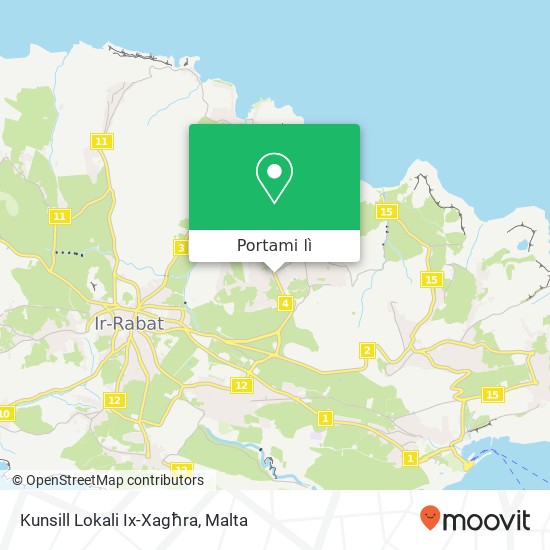 Mappa Kunsill Lokali Ix-Xagħra