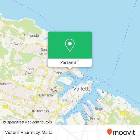 Mappa Victor's Pharmacy