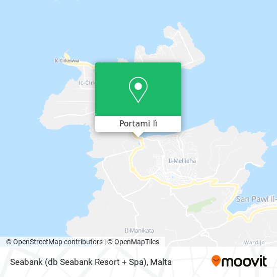 Mappa Seabank (db Seabank Resort + Spa)
