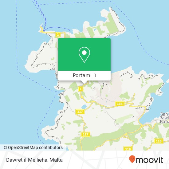 Mappa Dawret il-Mellieha