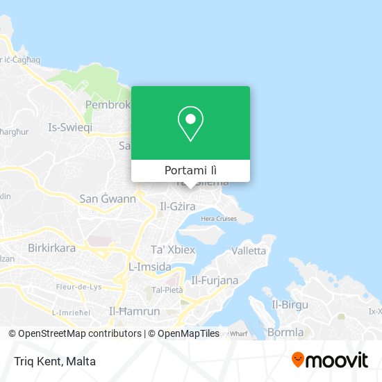 Mappa Triq Kent