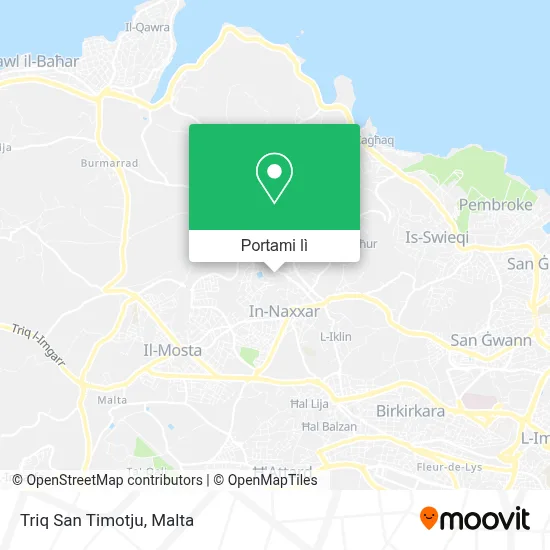 Mappa Triq San Timotju