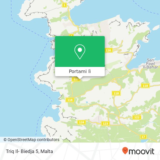 Mappa Triq Il- Biedja 5