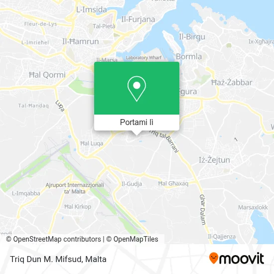 Mappa Triq Dun M. Mifsud