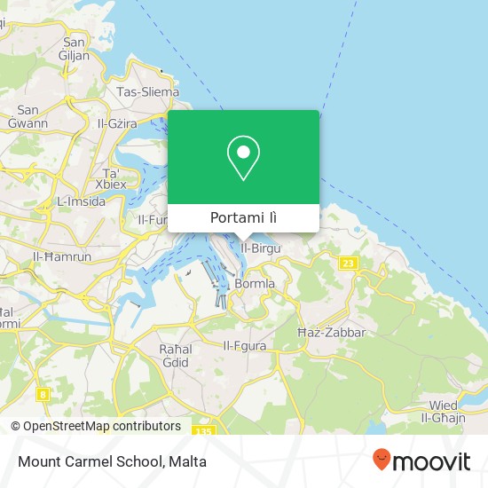 Mappa Mount Carmel School