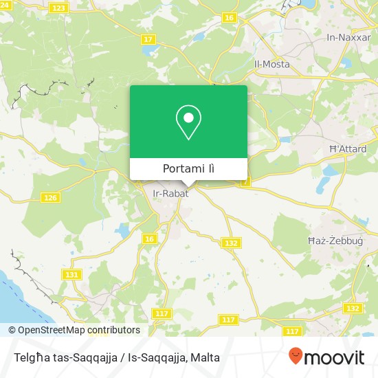 Mappa Telgħa tas-Saqqajja / Is-Saqqajja
