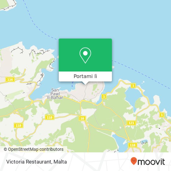 Mappa Victoria Restaurant