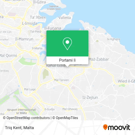 Mappa Triq Kent
