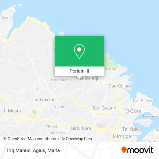 Mappa Triq Manuel Agius