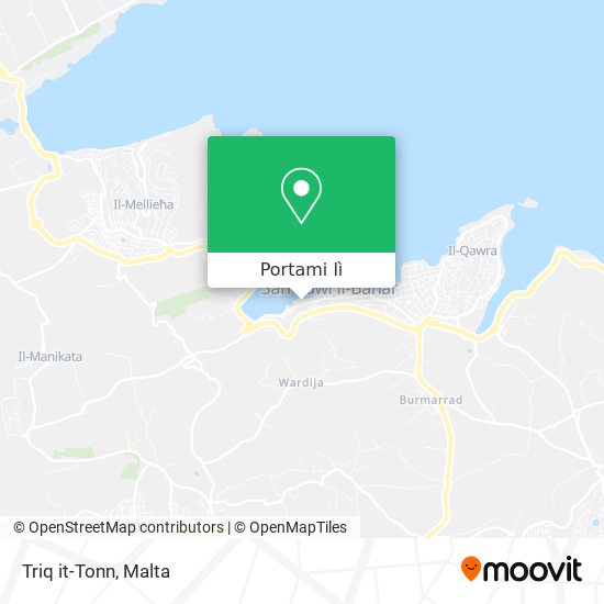 Mappa Triq it-Tonn