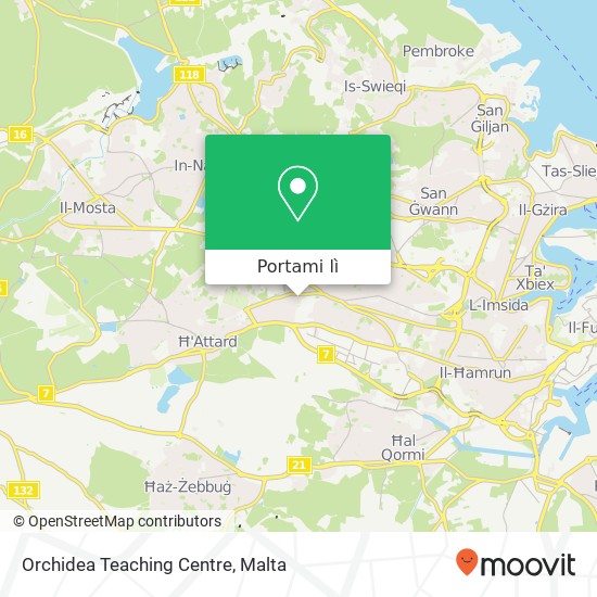 Mappa Orchidea Teaching Centre