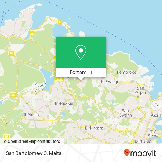 Mappa San Bartolomew 3