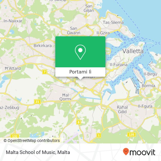 Mappa Malta School of Music