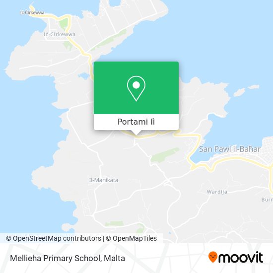 Mappa Mellieha Primary School