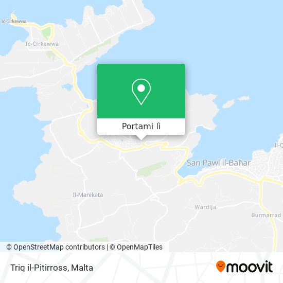 Mappa Triq il-Pitirross