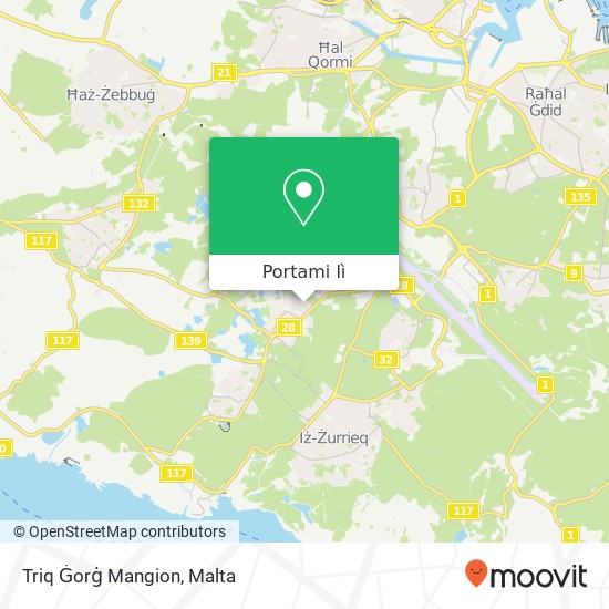 Mappa Triq Ġorġ Mangion