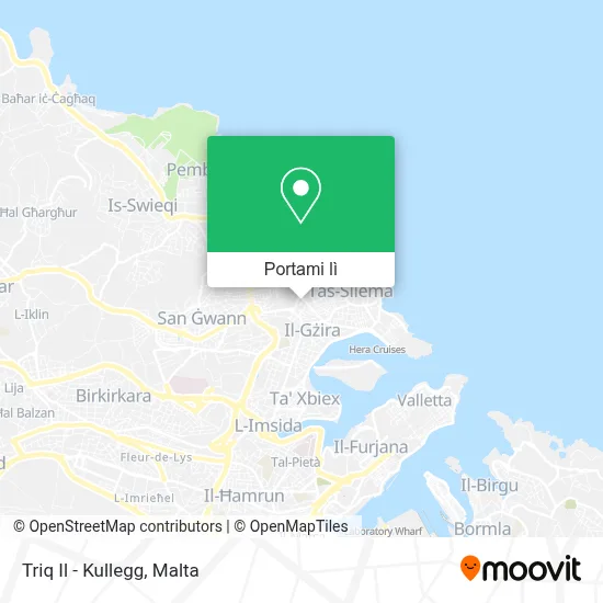 Mappa Triq Il - Kullegg