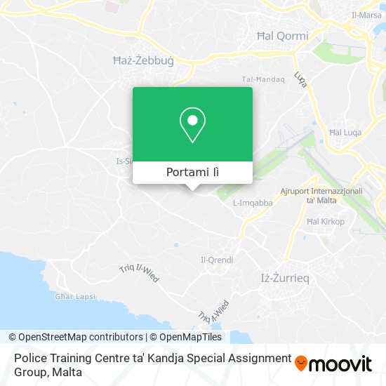 Mappa Police Training Centre ta' Kandja Special Assignment Group