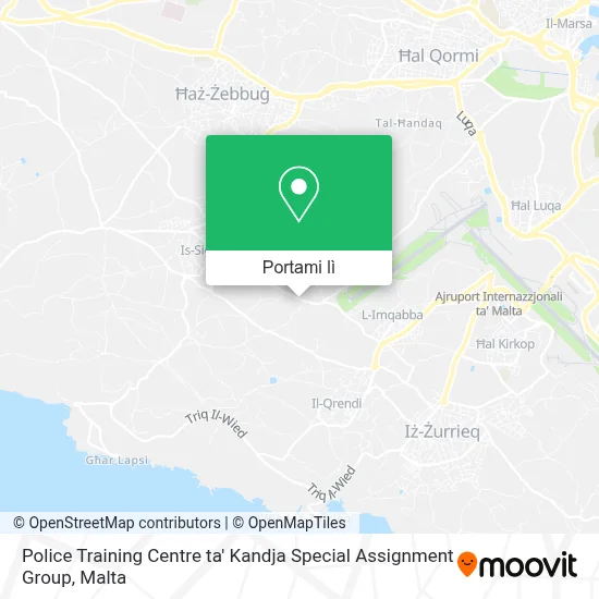 Mappa Police Training Centre ta' Kandja Special Assignment Group