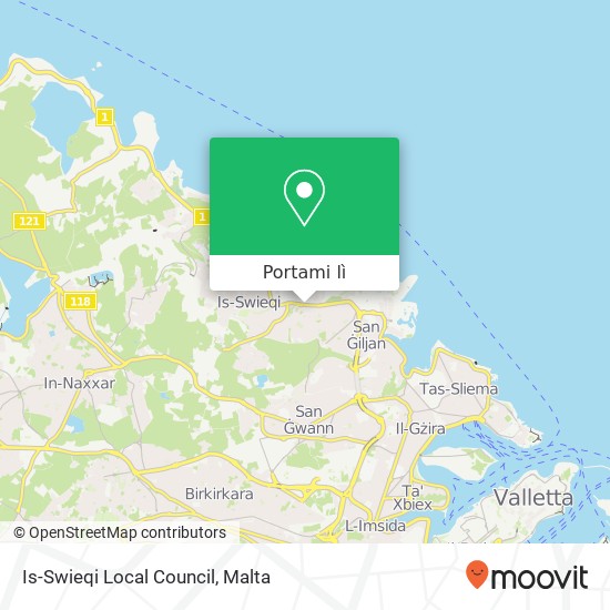 Mappa Is-Swieqi Local Council