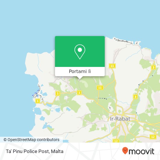 Mappa Ta' Pinu Police Post