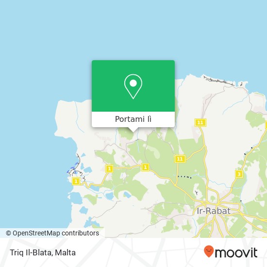 Mappa Triq Il-Blata