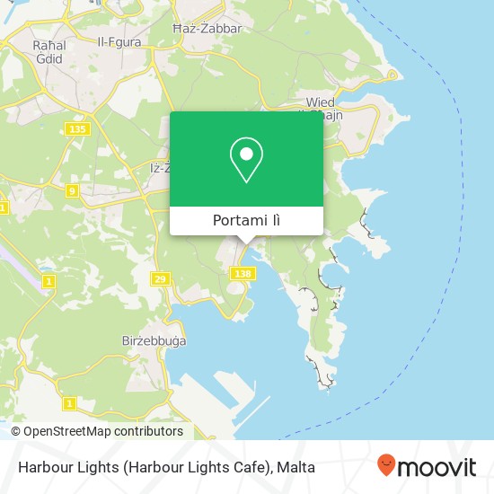 Mappa Harbour Lights (Harbour Lights Cafe)