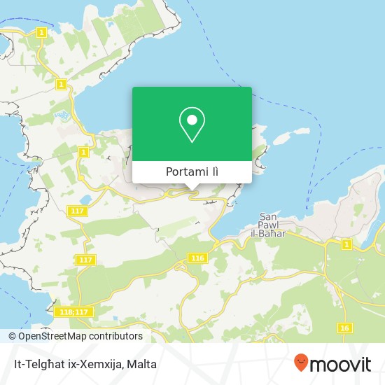 Mappa It-Telgħat ix-Xemxija