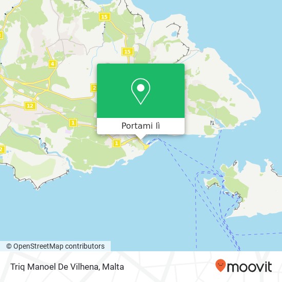 Mappa Triq Manoel De Vilhena