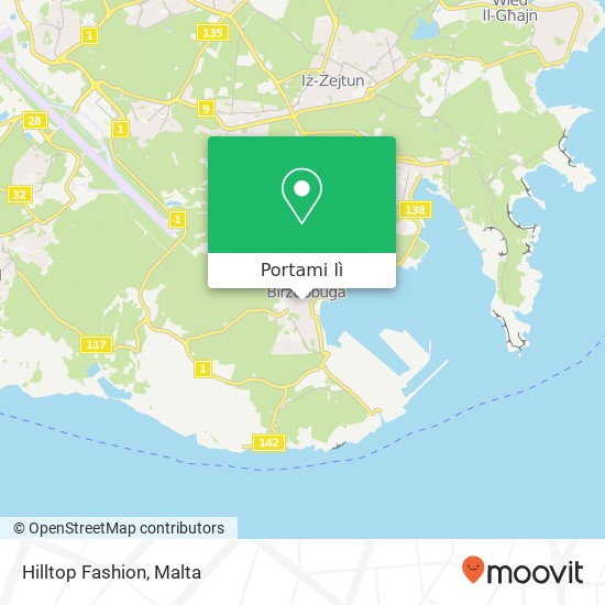 Mappa Hilltop Fashion, Triq il-Profs. Anton Tabone Birżebbuġa BBG