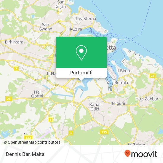 Mappa Dennis Bar, Sqaq il-Kanċillieri Marsa MRS