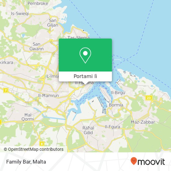 Mappa Family Bar, Triq San Franġisk Floriana FRN