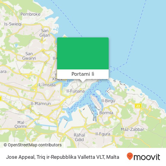 Mappa Jose Appeal, Triq ir-Repubblika Valletta VLT