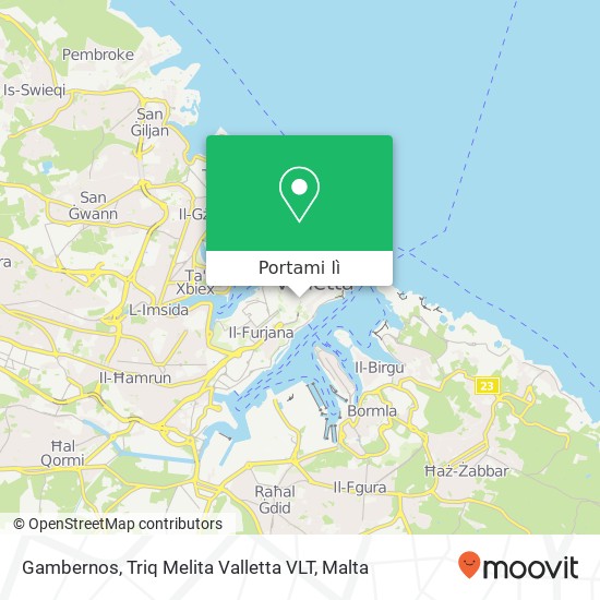 Mappa Gambernos, Triq Melita Valletta VLT