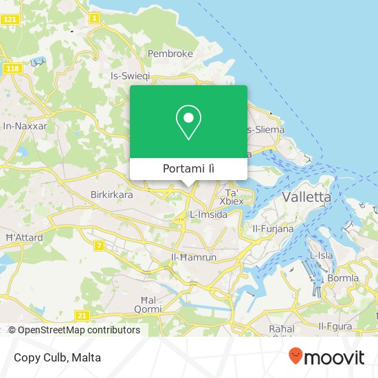 Mappa Copy Culb, Triq l-Esperanto Msida MSD