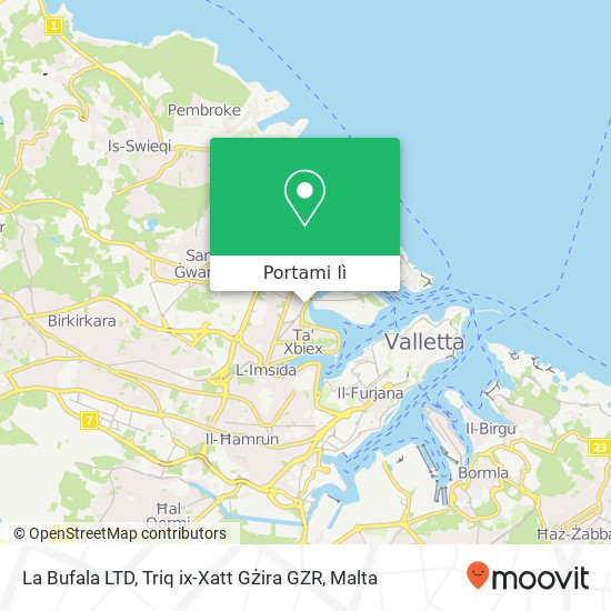 Mappa La Bufala LTD, Triq ix-Xatt Gżira GZR