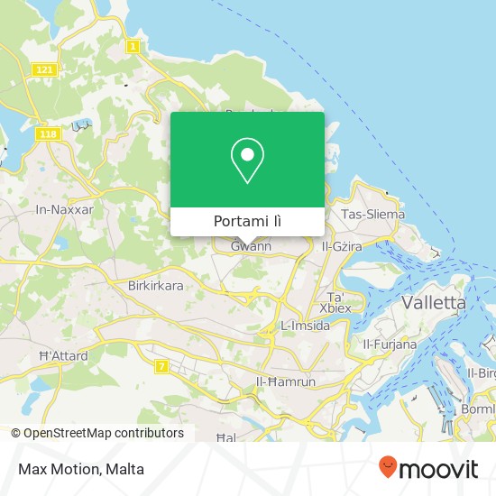 Mappa Max Motion, Triq San Ġwann tal-Ghorgh San Ġwann SGN