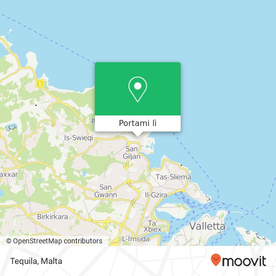 Mappa Tequila, Triq il-Wilġa San Ġiljan STJ