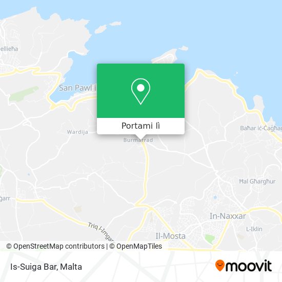 Mappa Is-Suiga Bar